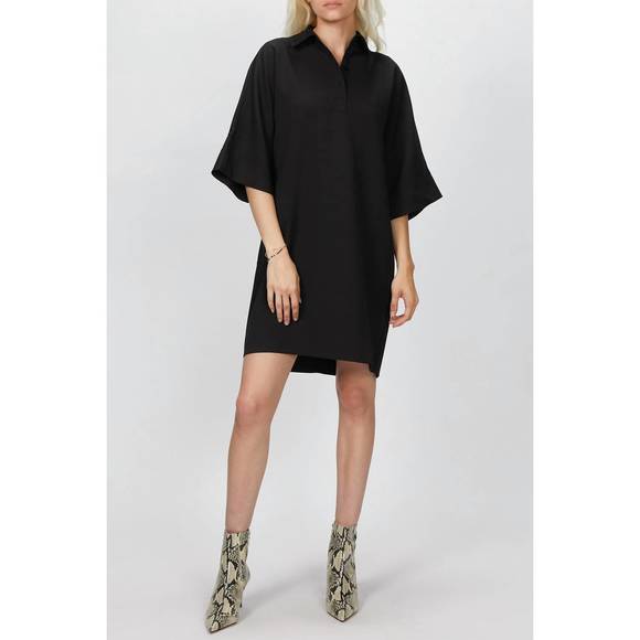 NEW HARRIS TAPPER polo dress in black - Picture 1 of 2